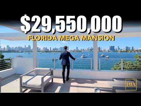 Einblick in eine 30.000.000 Dollar teure Luxusvilla in Florida | Besichtigung eines Luxushauses |...