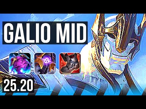 GALIO vs LEBLANC (MID) | 6/3/11 | KR Grandmaster | 25.20
