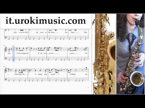 Lezioni di Sassofono Tenore Rihanna Sledgehammer Parte#2 Melodia Tutorial Spartito Imparare