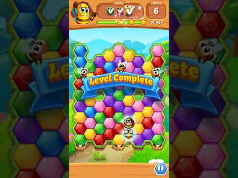 Bee Brilliant Blast Level 13 3 stars