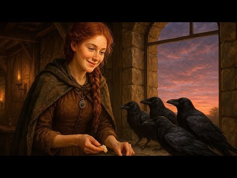Alle Verspotteten Die Gute Köchin, Die Die Krähen Fütterte—Bis Einer Sagte: „Mein Meister Ruft Dich“
