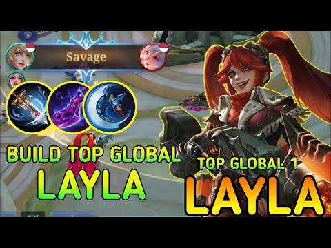 layla savage!! underrated mm carry the game || top global layla