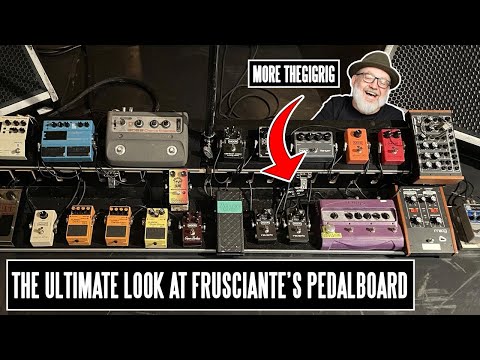 The NEW & INCREDIBLE Shot Of John Frusciante's Pedalboard
