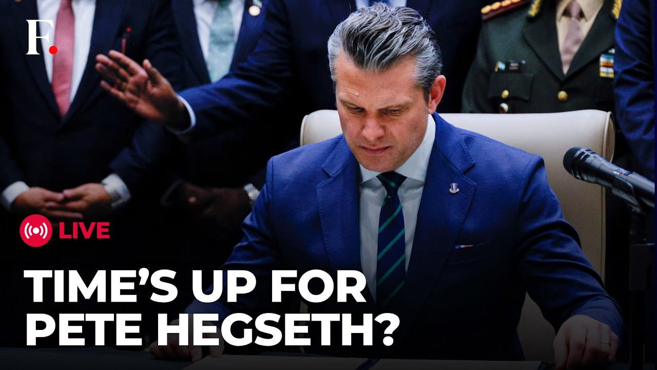 US Iran War LIVE: Pentagon Infighting ERUPTS, Pete Hegseth to Get Fired Soon?