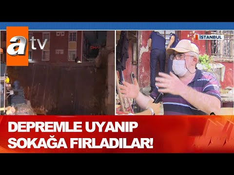 Depremle uyanıp, sokağa fırladılar!  - Atv Haber 21 Ağustos 2020