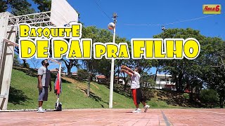 BASQUETE DE PAI PRA FILHO, Jogando pela primeira vez !!  Se LIga com foi