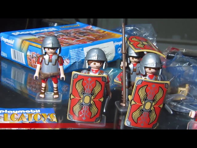 Vídeo relacionado con PLAYMOBIL Romanos y Egipcios Legionarios, Playset de Figuras de Juguete, Multicolor, 5393