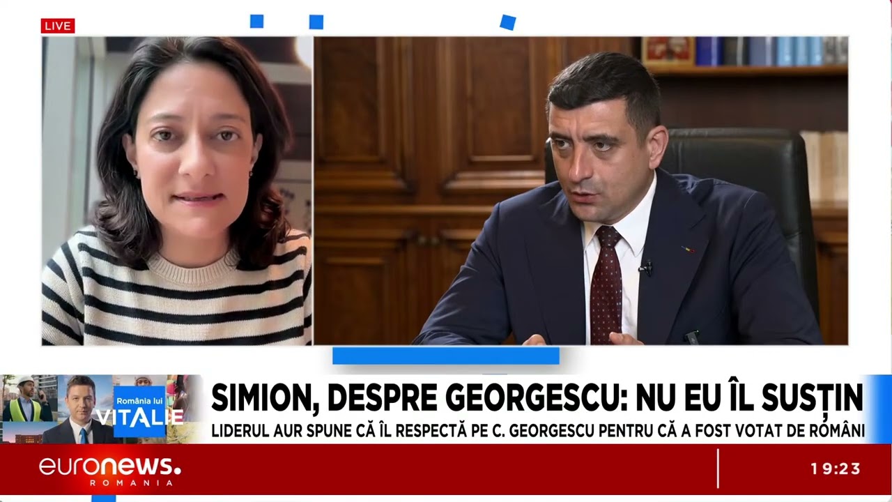 Ce spun experții despre interviul lui George Simion la Euronews: Vrea să convingă că nu este radical
