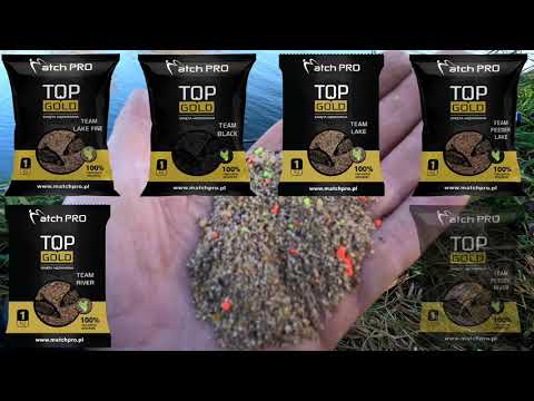 Zanęta MatchPro Top Gold Team Feeder River 1kg film wideo