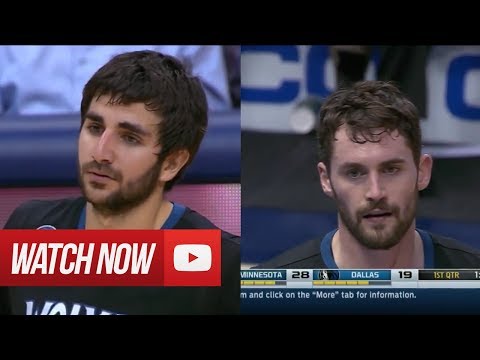 2014.03.19 - Ricky Rubio Triple-Double & Kevin Love Full Combined Highlights at Mavericks