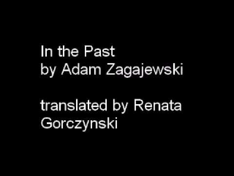 In the Past by Adam Zagajewski