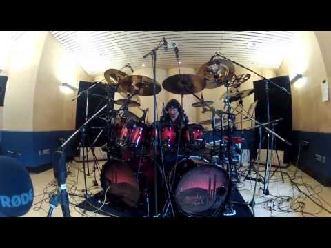 Randy Black - recording the Primal Fear song 