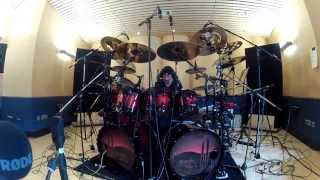 Randy Black - recording the Primal Fear song 