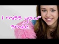 Miley Cyrus: I Miss You Lyrics 