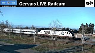 Gervais Live Railcam - Gervais, OR #steelhighway live webcam