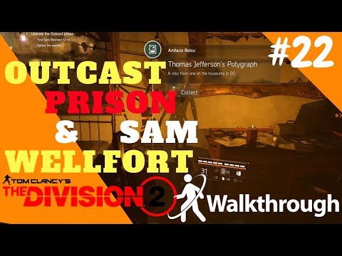OUTCAST WORK CAMP | DIVISION 2 WALKTHROUGH | SIDE MISSION | NO COMMENTARY PART#22