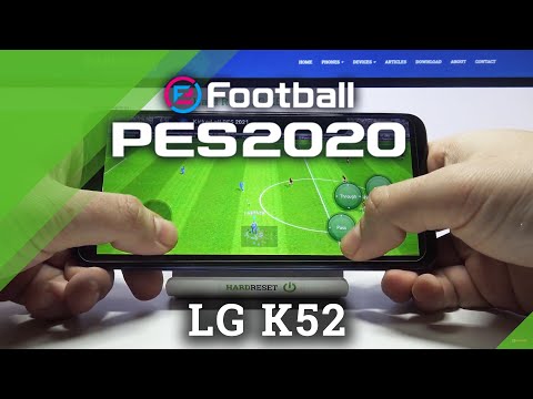 How Pro Evolution Soccer Works on LG K52 – PES 2020 Gameplay