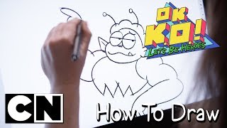OK K.O.! Let's Be Heroes | How To Draw: Rad