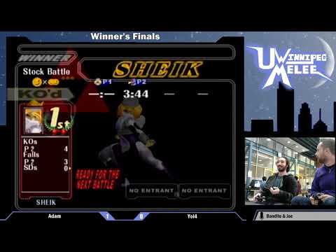 UW Weekly #8 - Adam Duncan (Sheik) vs Yol4 (Falco) - Winner's Finals