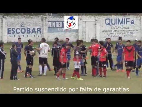 Newell´s 0 -  El Quillá 1 (partido suspendido por falta de garantías)