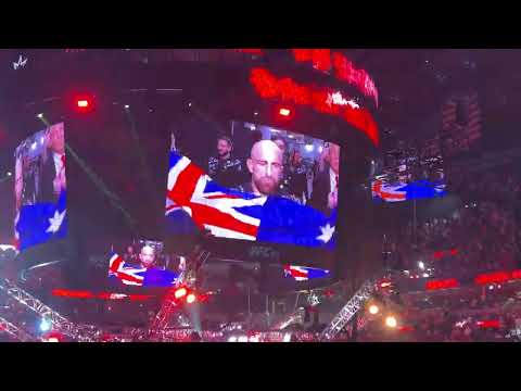 Alexander The Great Volkanovski Entrance at UFC 314 in Miami