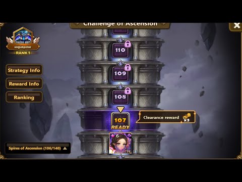 Spires of Ascension 106 Summoners WAR