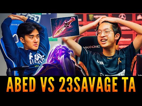 ABED With Void Spirit Facing 23SAVAGE Templar Assassin And Showing His How Dominant He Is - Dota 2
