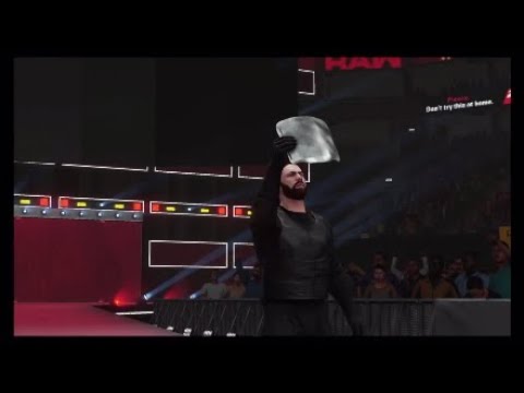 WWE 2K19 My career mode episode 16 Brains Over Braun