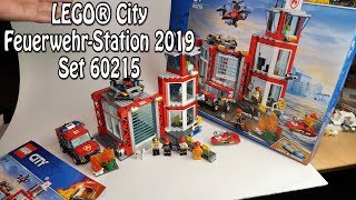 LEGO Feuerwehr-Station 2019 (City Set 60215) Review deutsch