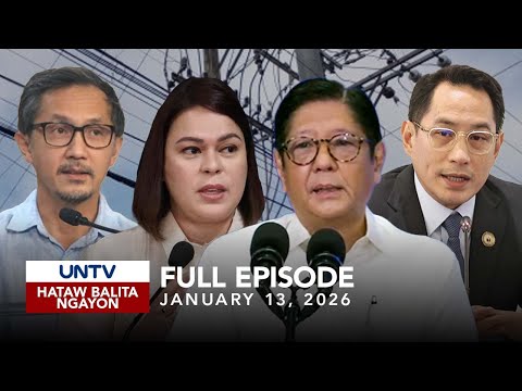UNTV: Hataw Balita Ngayon | January 13, 2026