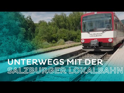 Unterwegs in Salzburg ⛰ – mit der Lokalbahn Richtung Flachgau 🚂