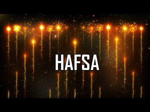 ♥♡♥ HAPPY BIRTHDAY HAFSA ♥♡♥