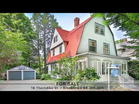 Sunny Coolidge Corner Colonial