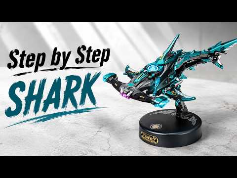 ROKR Hammerhead Shark MI07 – Mechanical 3D Wooden Model Video Preview