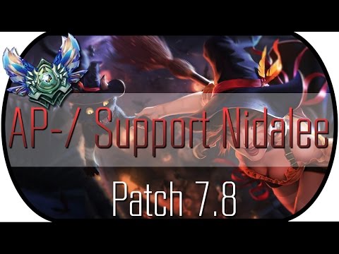 Strong Nidalee Build for Patch 7.8 - Full Game Ranked Commentary