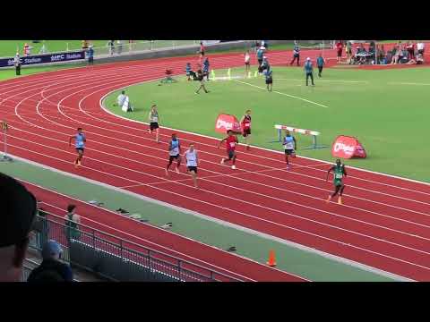 Ht1. 200m U18 Men, Oceania Athletics Championships, Suva Fiji 6 June 2024