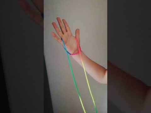 Comment réaliser les ciseaux et le parachute en string