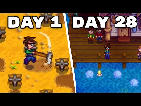 A Full Guide To Your First Summer In Stardew Valley (1.6)
