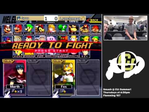 Smash @ CU 7/7/16 - Syrox vs. Lunchmeat