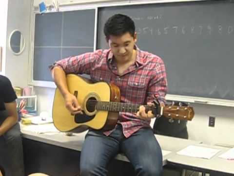 Mr Park singing