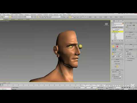 3DS MAX modeling to animation Human Character 02