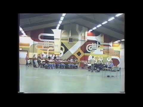 Euroband Rotterdam Gen. Rep.  Nieuwjaarsconcert 7-1-1993. Onder leiding van  dirigent Joop Peters