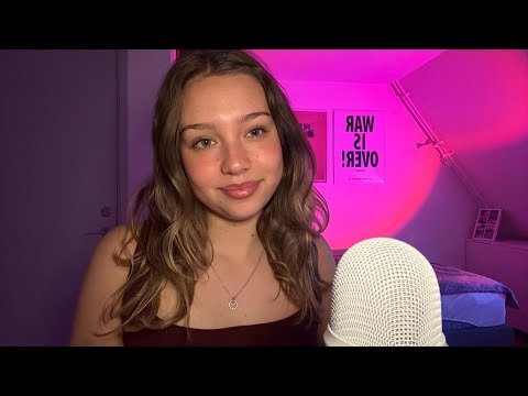 ASMR Whisper Ramble! 💗 (clicky and close up yap session 😋)