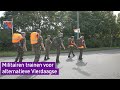 Militairen halen geld op met alternatieve Vierdaagse