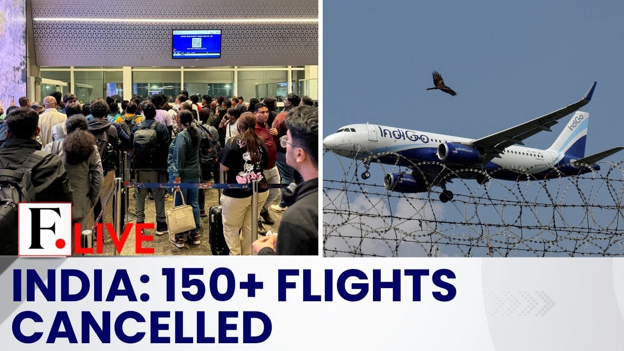 LIVE: IndiGo Cancels 100+ Flights on Day Three, Airports Across India Reel | FirstpostLive