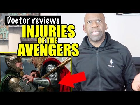 Doctor Reviews INJURIES OF THE AVENGERS | Medical Science In Movies Video