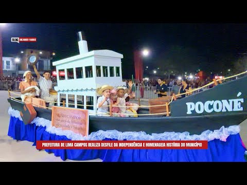 PREFEITURA DE LIMA CAMPOS REALIZA DESFILE DA INDEPENDÊNCIA E HOMENAGEIA HISTÓRIA DO MUNICÍPIO