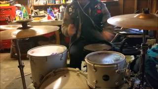 red i flight late for execution drum cover