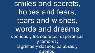 spark   stream of passion LETRA INGLES   ESPAÑOL