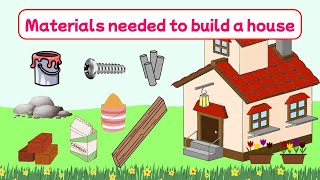 What are houses made of  | Materials used to build a house | Exploring building materials